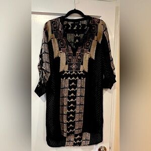 Tolani Silk Tunic Dress NWOT